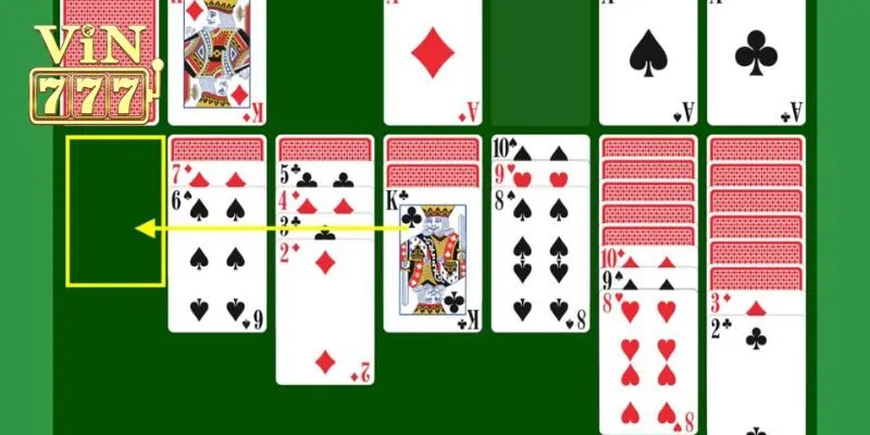 Mẹo chơi bài solitaire luôn thắng