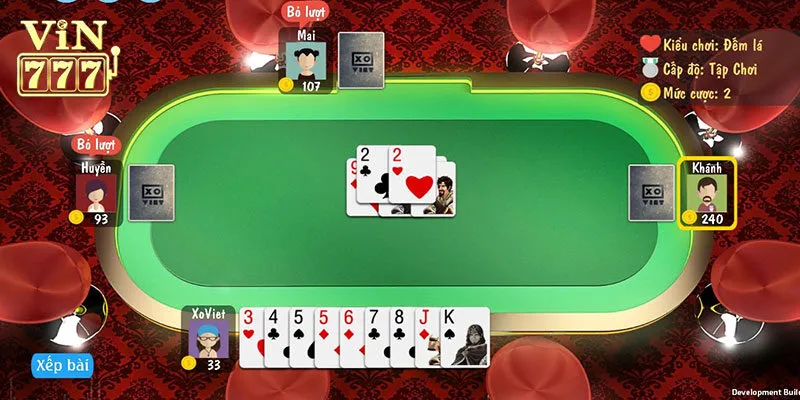 Mẹo chơi game bài tiến lên miền Nam Vin777 hiệu quả